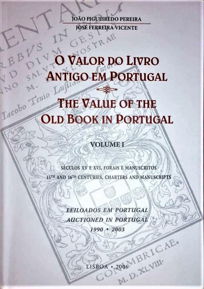 O Valor do Livro Antigo em Portugal | The Value of The Old Book in Portugal